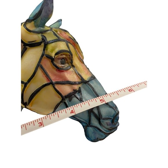 Horse Stained Resin Night Light 3D Table Lamp Series Desk Lamps Retro 16" x 16" - Picture 12 of 12